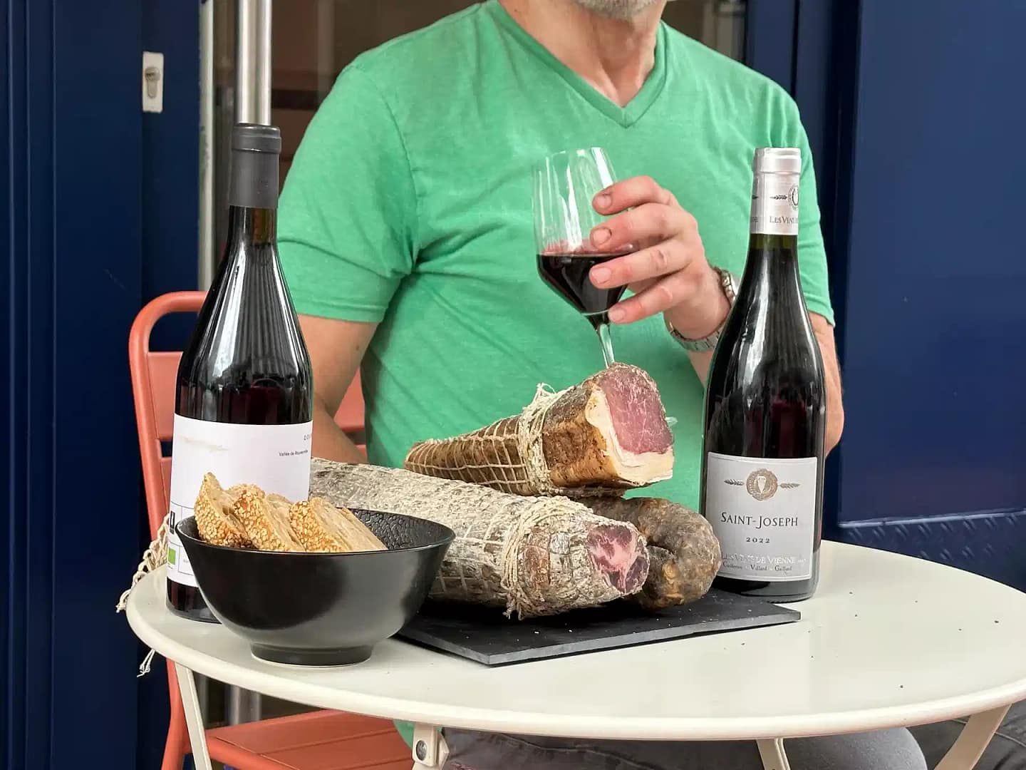 CUISINE 20.a Coppa entie╠Çre avec vin